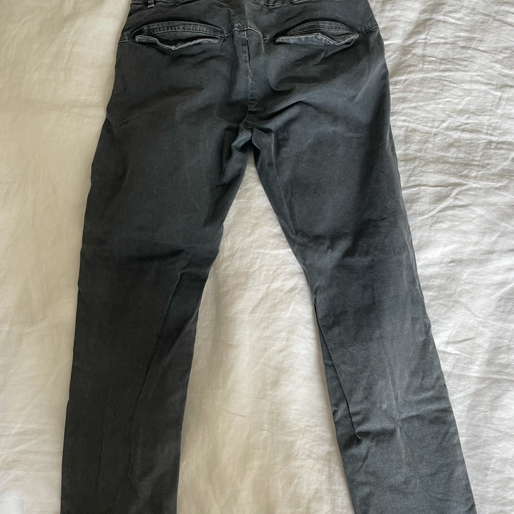 Nili Lotan, grey chino pants